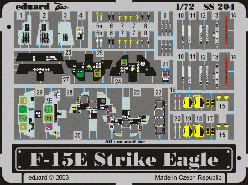 Przejdź do produktu EDUARD SS204 - 1:72 F-15E