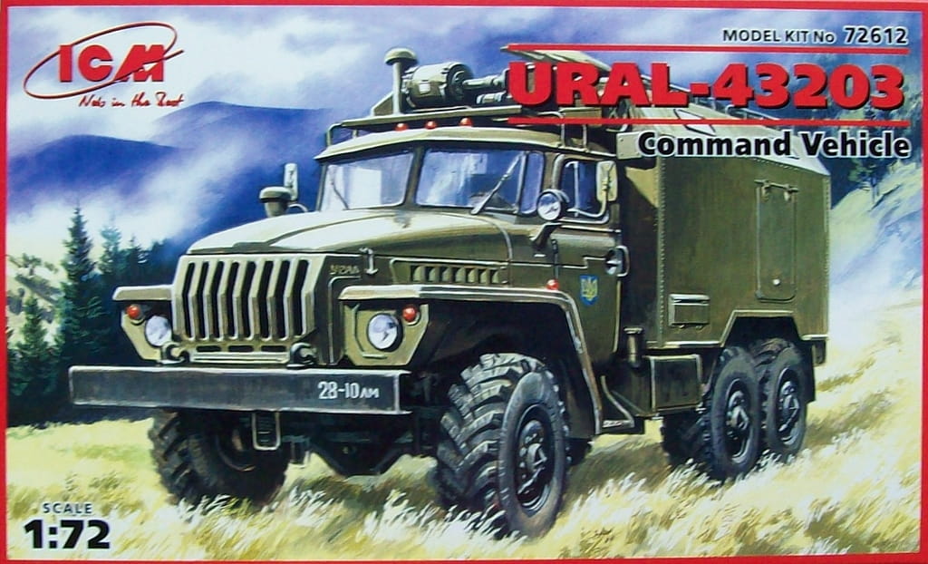 Przejdź do produktu ICM 72612 - 1:72 Ural 43203, Command Vehicle