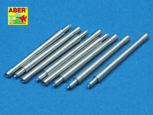 Przejdź do produktu ABER 1:350L-39  - 1:350 Set of 8 pcs 380mm short barrels for ships Richeulieu, Jean Bart