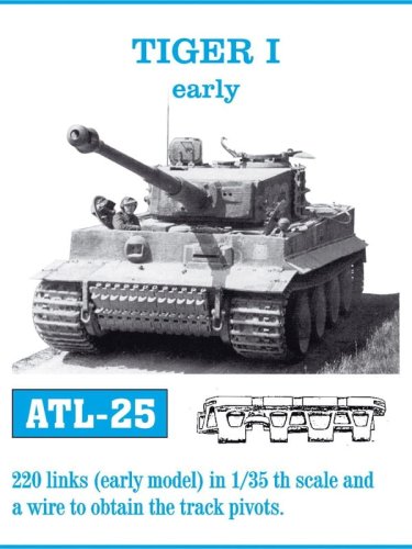 Przejdź do produktu Friulmodel ATL-025 - 1:35 Metalowe gąsienice Tiger I early