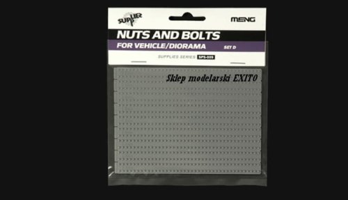 Przejdź do produktu MENG MODEL SPS009 - Nuts and Bolts for Vehicle / Diorama - Set D