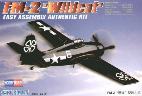 Przejdź do produktu HOBBY BOSS 80222 - 1:72 FM-2 Wildcat