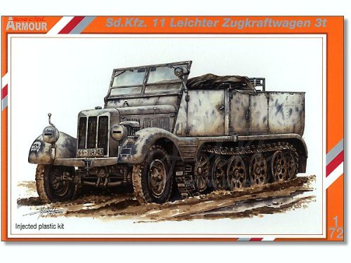 Przejdź do produktu SPECIAL HOBBY A72002 - 1:72 Sd.Kfz 11 Leichter Zugkraftwagen 3t