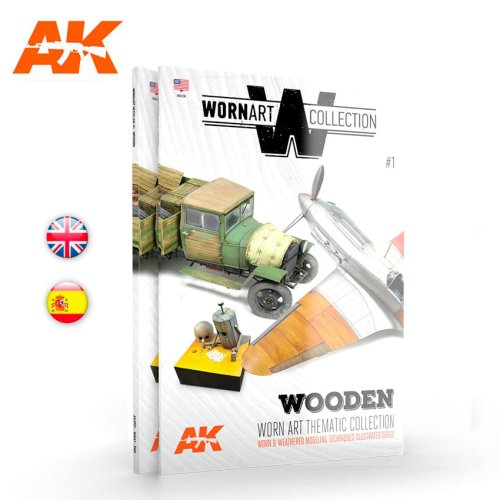Przejdź do produktu AK INTERACTIVE 4901 - Worn Art. Collection 01 - Wodden - poradnik modelarski