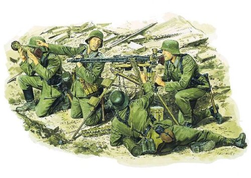 Przejdź do produktu DRAGON 6064 - 1:35 German MG42 Heavy Machine Gun Team