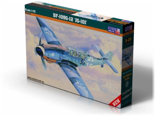 Przejdź do produktu MISTERCRAFT D25 - 1:72 Messerschmitt Bf-109G-12 JG-101