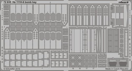 Przejdź do produktu EDUARD 72635 - 1:72 Heinkel He 111H-6 bomb bay