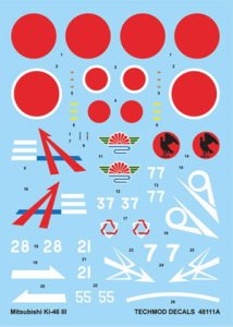 TECHMOD 48111 - 1:48 Mitsubishi Ki-46-III
