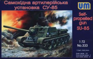 UNIMODELS 333 - 1:72 Self Propelled Gun SU-85