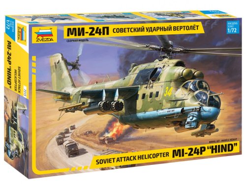 Przejdź do produktu ZVEZDA 7315 - 1:72 Mi-24P Soviet Attack Helicopter