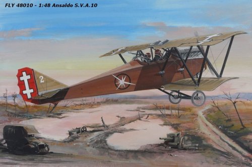 Przejdź do produktu FLY 48010 - 1:48 Ansaldo S.V.A.10