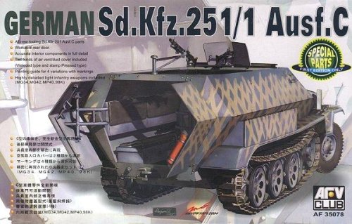 Przejdź do produktu AFV CLUB 35078 - 1:35 Sd.Kfz. 251/1 ausf.C