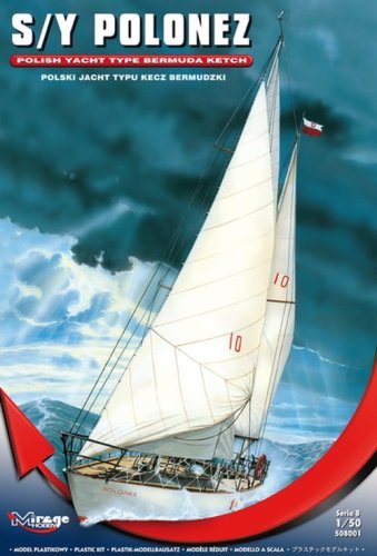 Przejdź do produktu MIRAGE 508001 - 1:50  - 1:50 S/Y Polonez - Polish Yacht type Bermuda Ketch
