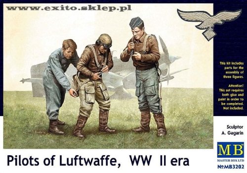 Przejdź do produktu MASTER BOX 3202 - 1:32 Pilots of Luftwaffe WW II era