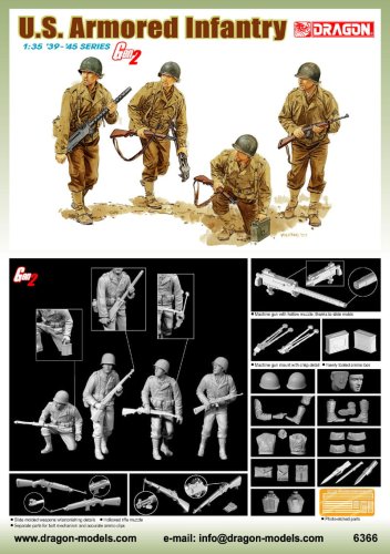 Przejdź do produktu DRAGON 6366 - 1:35 U.S.Armored Infantry