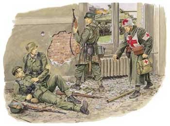 Przejdź do produktu DRAGON 6119 - 1:35 Fallen Comrade - Aachen 1944