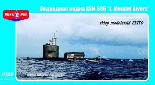 Przejdź do produktu MIKROMIR 350015 - 1:350 Submarine SSN-686 L.Mendel Rivers