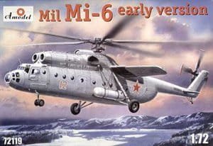 Przejdź do produktu AMODEL 72119 - 1:72 Mil Mi-6 early version