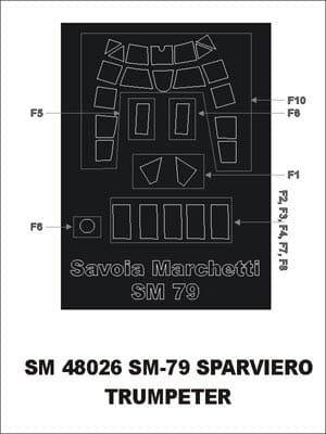 Przejdź do produktu MONTEX SM48026 - 1:48 SM.79 Sparviero