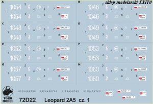 TORO MODEL 72D22 - 1:72 Leopard 2A5 w 34 Brygadzie Kawalerii Pancernej cz.1