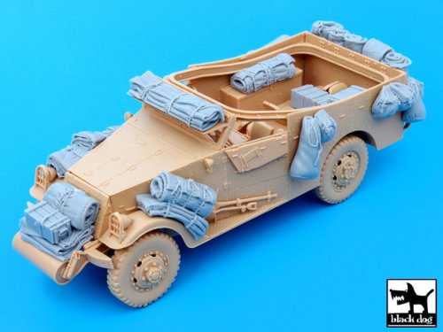 Przejdź do produktu BLACK DOG T35049 - 1:35 US M3A1 Scout Car accessories set