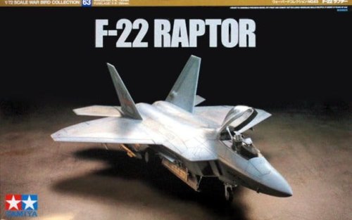 Przejdź do produktu TAMIYA 60763 - 1:72 F-22 Raptor