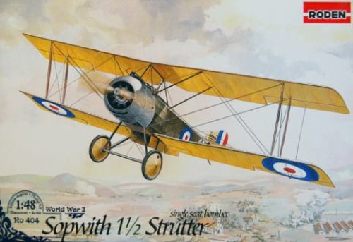 Przejdź do produktu RODEN 404 - 1:48 Sopwith 1 1/2 Strutter single seats bomber