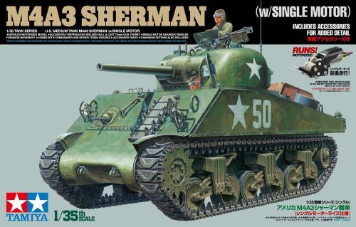 Przejdź do produktu TAMIYA 30056 - 1:35 M4A3 Sherman w/Single Motor