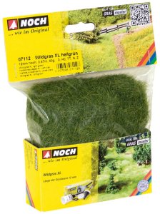 NOCH 07112 - Wild Grass XL Light Green - Posypka 40 g ( 12 mm )