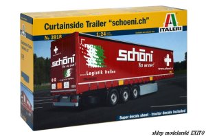 ITALERI 3918 - 1:24 Curtainside Trailer schoeni.ch