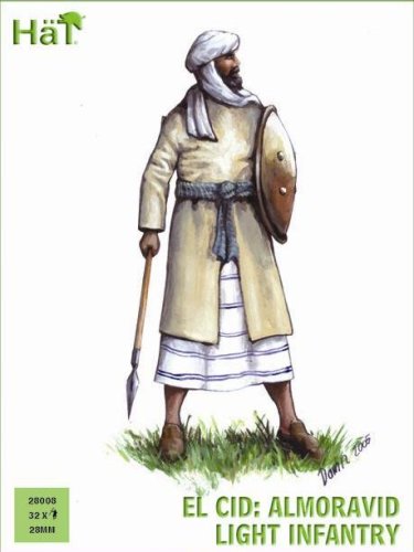 Przejdź do produktu HAT 28008 - 28 mm - El Cid Almoravid Light Infantry