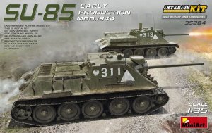 MINIART 35204 - 1:35 SU-85 Mod. 1944 Early Production w/ Interior Kit