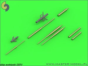 MASTER AM-48-122 - 1:48 Su-17, Su-20, Su-22 Fitter rurki Pitota i lufy działek 30mm