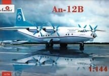 Przejdź do produktu AMODEL 1470 - 1:144 Antonov An-12B