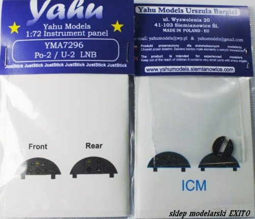 Przejdź do produktu YAHU YMA7296 - 1:72 Po-2 / U-2 LNB