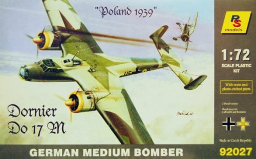 Przejdź do produktu RS MODELS 92027 - 1:72 Dornier Do 17 - Poland 1939