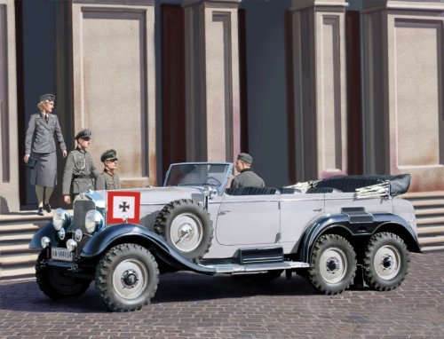 Przejdź do produktu ICM 35531 - 1:35 G4 1939 production German Car with Passengers