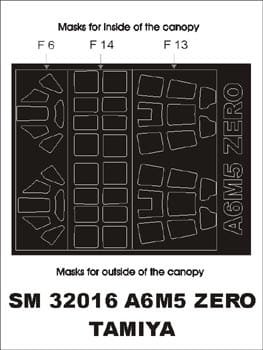 Przejdź do produktu MONTEX SM32016 - 1:32 A6M5 Zero