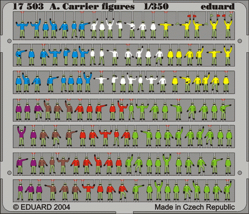 Przejdź do produktu EDUARD 17503 - 1:350 Air.Carrier Figures present