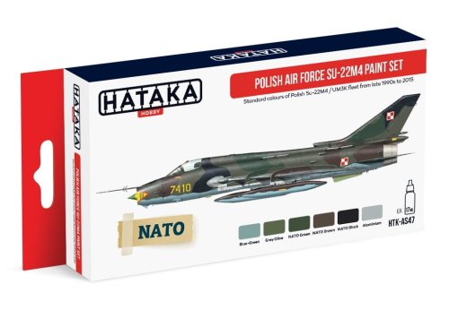 Przejdź do produktu HATAKA AS47 - Zestaw farb Polish Air Force Su-22M4