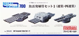FINE MOLDS WA20 - 1:700 IJN Torpedo Tube Set 1