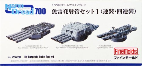 Przejdź do produktu FINE MOLDS WA20 - 1:700 IJN Torpedo Tube Set 1