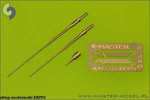MASTER AM-48-075 - 1:48 SAAB JAS-39 Gripen rurki Pitota i sonda AoA
