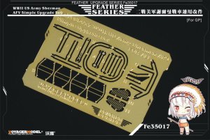 VOYAGER FE35017 - 1:35 WWII US Army Sherman AFV Simple Upgrade Set