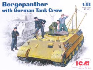 ICM 35342 - 1:35 Bergepanther with German Tank Crew