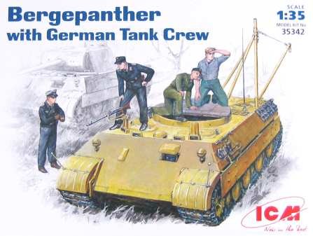 Przejdź do produktu ICM 35342 - 1:35 Bergepanther with German Tank Crew