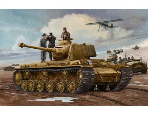 Przejdź do produktu TRUMPETER 00366 - 1:35 German Pz.Kpfw KV-1 756(r) Tank