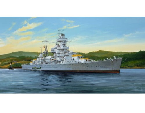 Przejdź do produktu TRUMPETER 05317 - 1:350 German Cruiser Admiral Hipper 1941