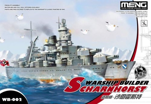 Przejdź do produktu MENG MODEL WB002 - Warship Builder - Scharnhorst