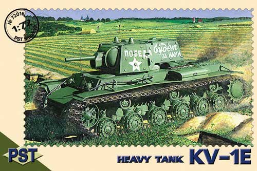 Przejdź do produktu PST 72016 - 1:72 KV-1E Heavy Tank